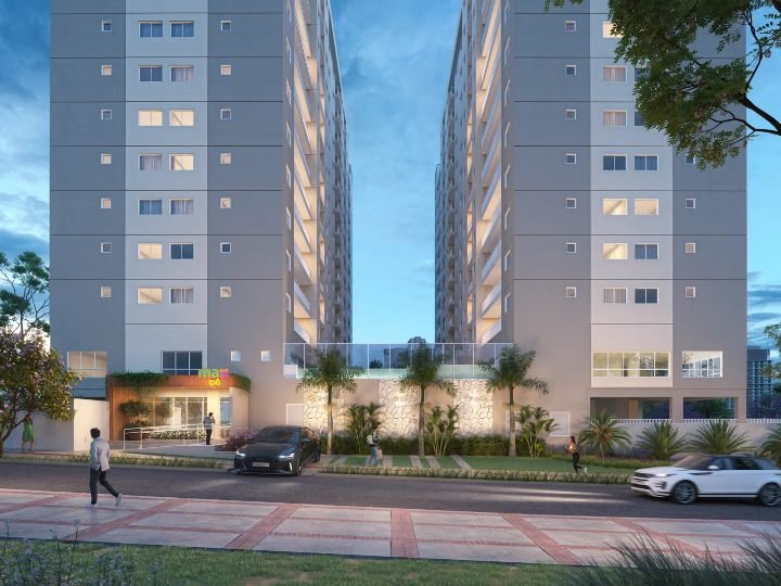 Apartamento 2 quartos no Max Ipê - Proximo ao Passeio das Águas Shopping